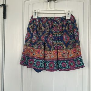 In great shape Ralph Lauren kids skirt beautiful colors size 6x